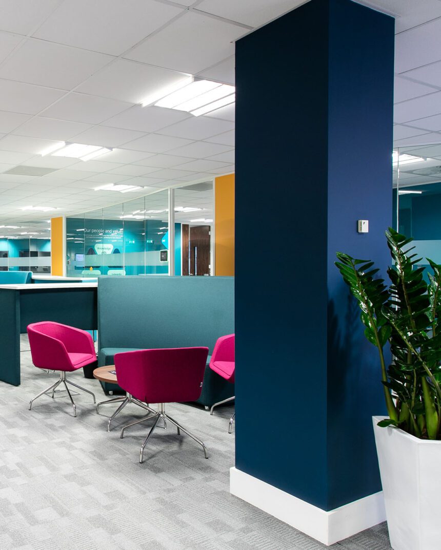 CBRE Office Design and Build Case Study Interaction