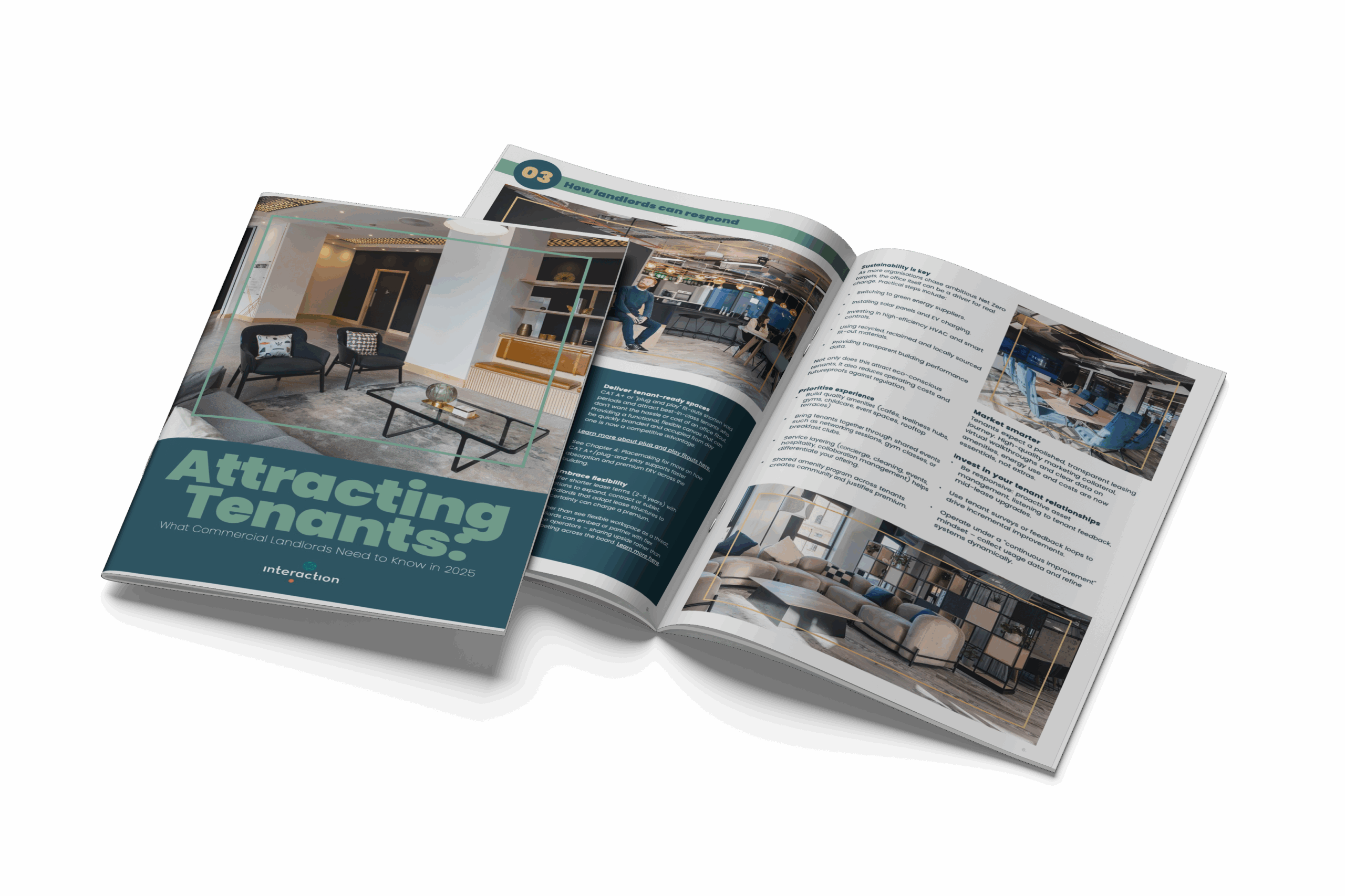 Magazine mockup of whitepaper