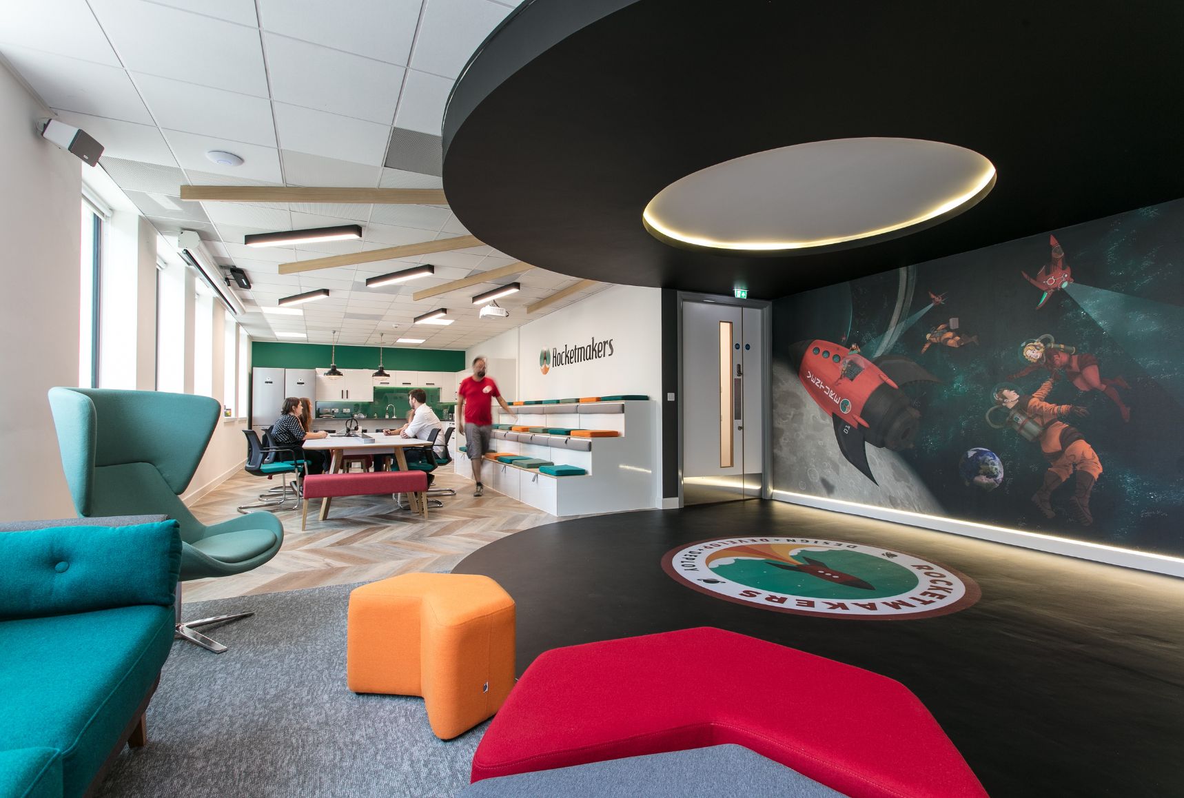 B Corp™ Rocketmakers office by Interaction.