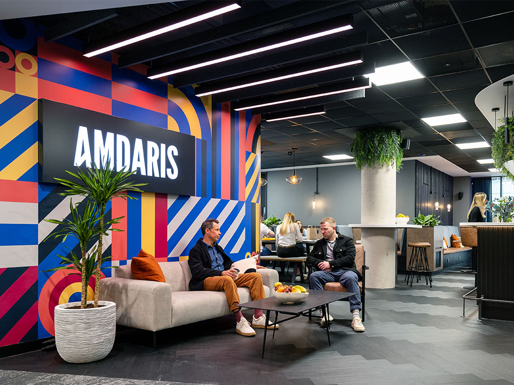 Workspace design for Amdaris in Bristol