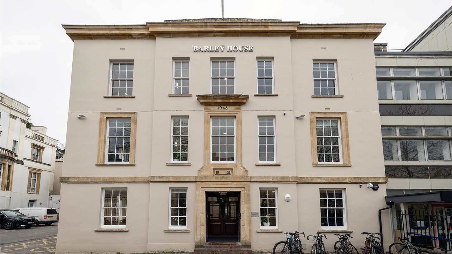 External shot of Barley House in Clifton