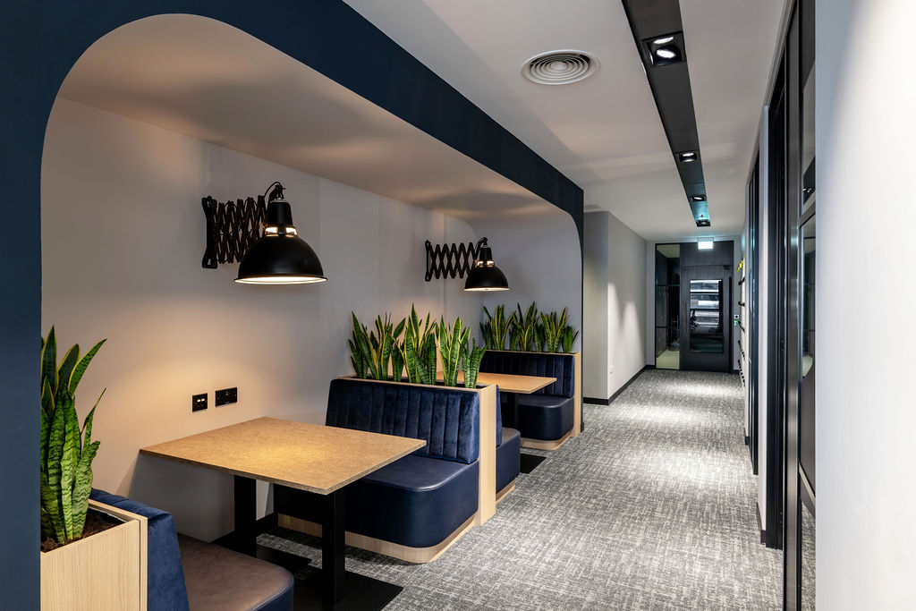 Alcove bench seating, TLT Birmingham